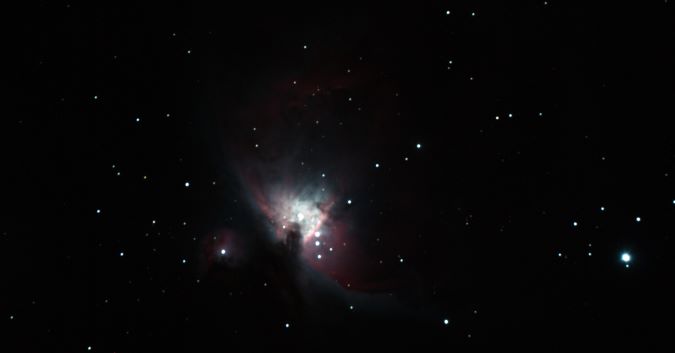 Fortner’s first Astro-image of M42. Fortner’s first Astro-image of M42.
