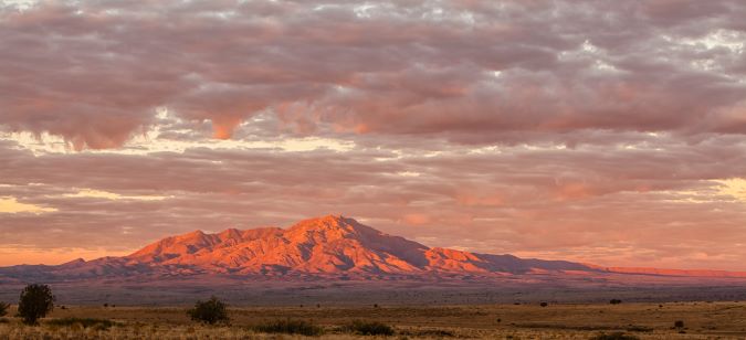 Sunrise from the mesa overlooking Belen, New Mexico. Sunrise from the mesa overlooking Belen, New Mexico.