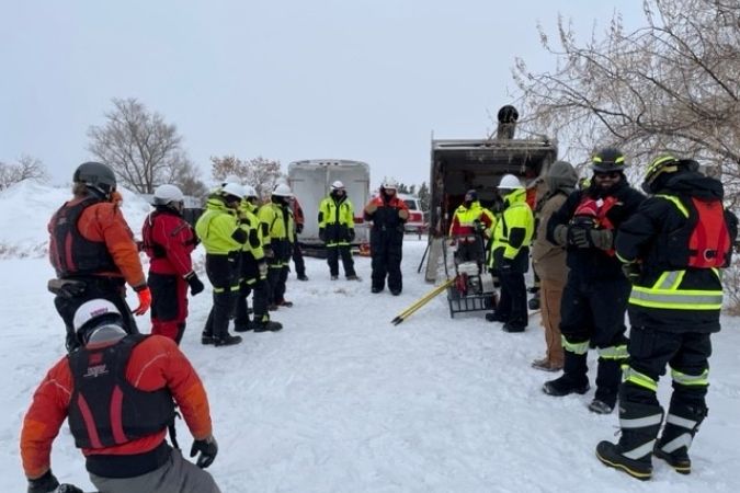 BNSF conducts hazmat training with first responders in Williston, North Dakota. BNSF conducts hazmat training with first responders in Williston, North Dakota.