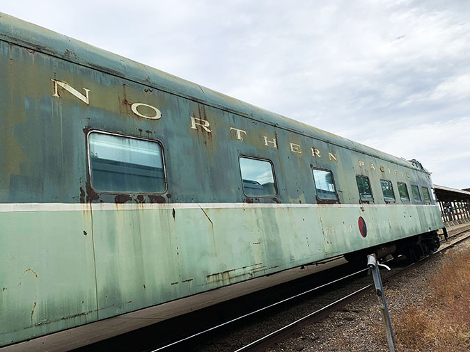 At the Minnesota Commercial Railroad yard in St. Paul, Minnesota, RPCX 391 waits for BNSF to pick it up and deliver it to Ennis, Montana. At the Minnesota Commercial Railroad yard in St. Paul, Minnesota, RPCX 391 waits for BNSF to pick it up and deliver it to Ennis, Montana.