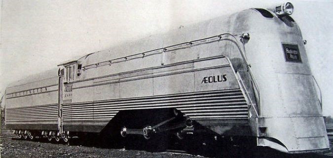 Aeolus, Burlington Route 4000, in 1937. Aeolus, Burlington Route 4000, in 1937.