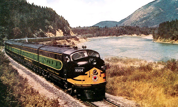 BNSF predecessor Northern Pacific’s North Coast Limited passenger train, pictured in Montana around 1948 BNSF predecessor Northern Pacific’s North Coast Limited passenger train, pictured in Montana around 1948